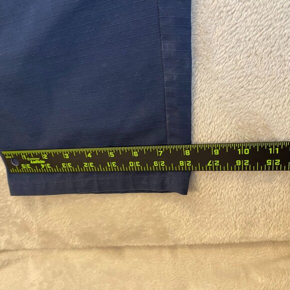 CQR Mens Ripstop Cargo Pants 34x32 Navy Blue Durable Polyester & Cotton Blend - Picture 4 of 10